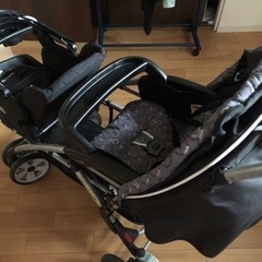 2人乗りベビーカー