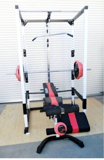 【　直接引取限定　】iROTEC　マスキュラーセット　パワーラック　ベンチプレス　元値15万円～　筋トレ　トレーニング　アイロテック