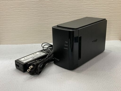 BUFFALO LinkStation LS-WX2.0TL/R1J ケースのみ『HDDなし』 電源ACアダプター付属