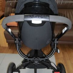 R302 高級 Quinny Moodd クイニー ムード 三輪ベビーカー ブラックディヴォージョン Used・美品の画像