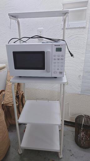 決まりました　パナソニックレンジ＆レンジ台　家電 キッチン家電 電子レンジ