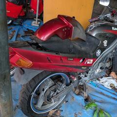 ZZR250書付きジャンクベース