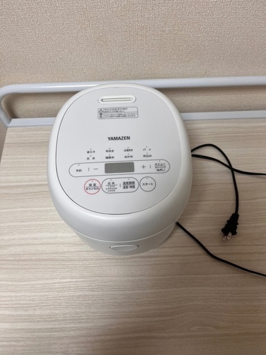 炊飯器と電気ケトル2点