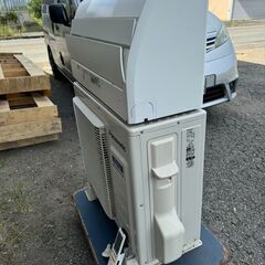 A美品 パナソニック/Panasonic エアコン  2021年 CS-AX400D2-W 4.0KW ナノイーX   AI快適おまかせ 単相200V の画像