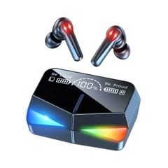 Bluetoothヘッドセット【M28】ワイヤレスイヤホン、ブラ...