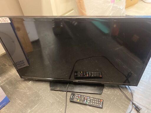 ☆中古￥11,800！SHARP　32インチ液晶テレビ　家電　2016年製　LC-32H30型　【BG166】