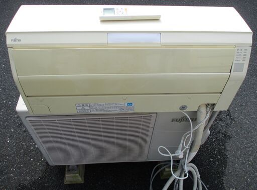 ☆富士通 FUJITSU AS-R28D-W nocria インバーター冷暖房エアコン ノクリアRシリーズ◆自動おそうじ機能搭載