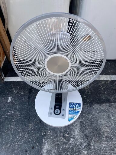 ☆中古￥3,000！C:NET　扇風機　家電　CFSR602型　2018年製　【BG169】