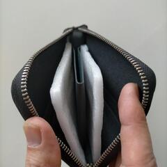 【新品未使用】本革ミニ財布(3)の画像