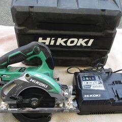 ☆日立工機 HITACHI ハイコーキ HiKOKI C3605DA 125mm コードレス丸のこ マルノコ◆持ち運び楽々