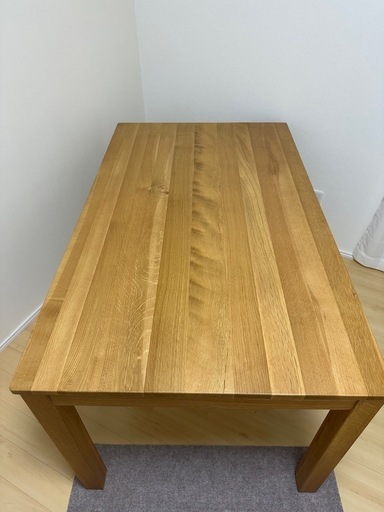 1xダインイングテーブル4人掛け135x80cm  Ciel オーク(中古)