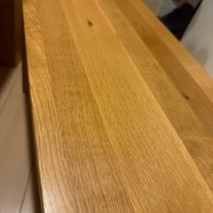 1xベンチ 110x36cm  Ciel オーク(中古)の画像