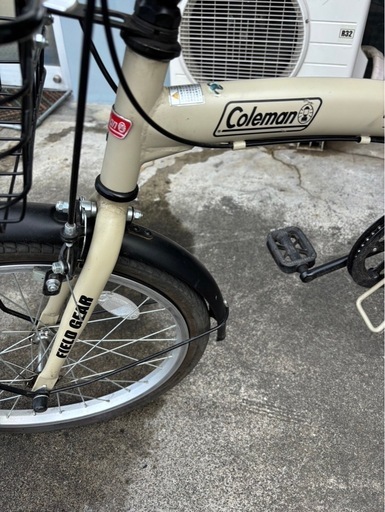 ★Coleman★折り畳み自転車★登録書あり★