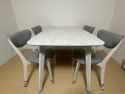 ⭐️ダイニングテーブルセット(〜8/17までの取引希望です)