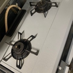 リンナイ　二口コンロ　都市ガス