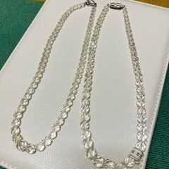 ロング特級　本水晶ネックレスの画像