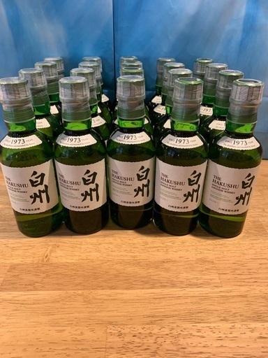 大特価【未開封】 白州 180ml ６本セット サントリー 未開封】 白州 180ml 6本セット サントリー 新品未開封 白州