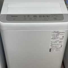 送料・設置込み可　洗濯機　6kg Panasonic 2022年