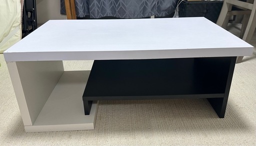 ローテーブル、カラーボックス、オトマン