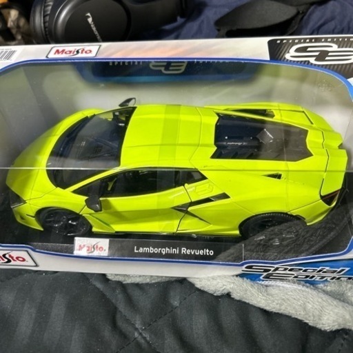 新品、未開封‼️ランボルギーニレヴエルト‼️きみどり1/18‼️ 