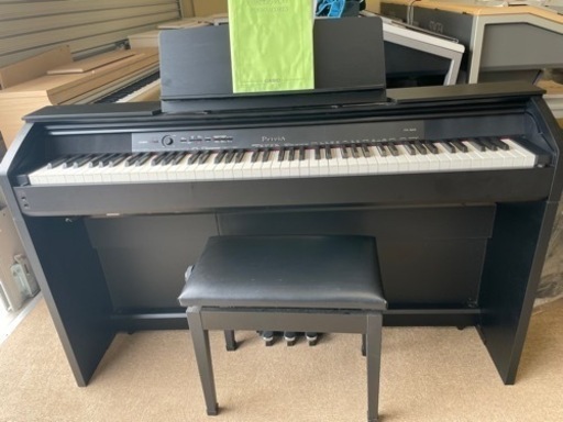 CASIO   カシオPX-860BK  2015年製88鍵盤電子ピアノ　専門椅子付き