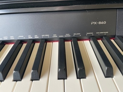 CASIO   カシオPX-860BK  2015年製88鍵盤電子ピアノ　専門椅子付き 