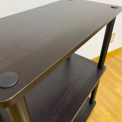 取引完了　木製３段棚の画像