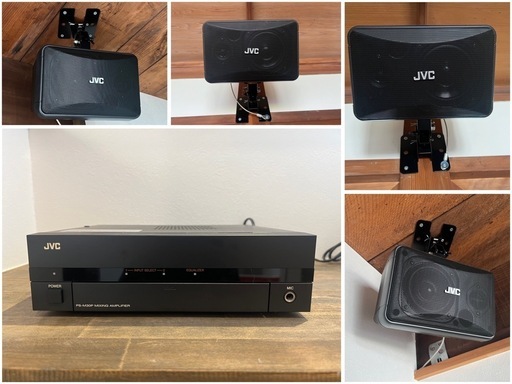 【GO-47】JVC アンプ スピーカー PS-M30P PS-S10B