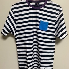 men'sTシャツ（SVOLME スボルメ）ボーダー（Lサイズ）...