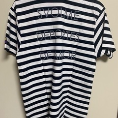 men'sTシャツ（SVOLME スボルメ）ボーダー（Lサイズ）【お値段交渉可】の画像