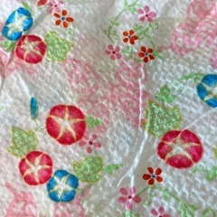 女の子甚平（朝顔柄）の画像