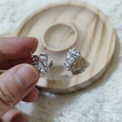 本真珠　パール　イヤリング　ピアス　未使用の画像