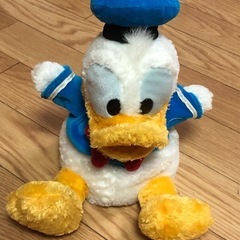 ドナルドダック　ぬいぐるみ　パペット