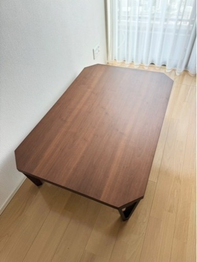 【高級品　美品】ニトリ 座卓 120センチ　脚も折れます