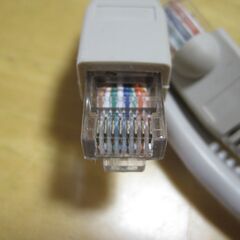 LANケーブル 1m 爪折れ防止付き 未使用の画像