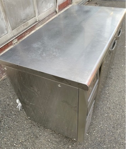 【動確済み】2016年 フクシマ 業務用冷蔵庫 AYC-120RM 単相 100V 1200×600×800 台下冷蔵庫 コールドテーブル 厨房機器 厨房機材 大阪発