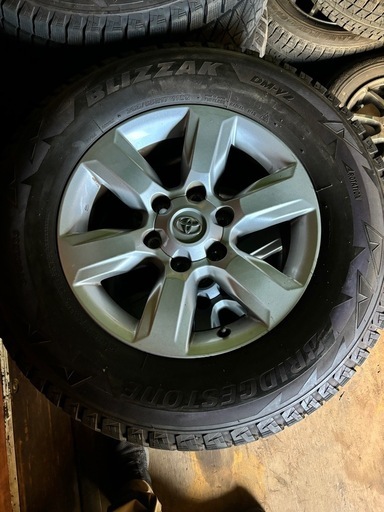 TOYOTA 150系プラド純正アルミホイール 17×7.5J中古品4本