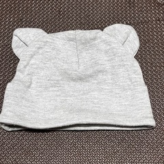 ベビー用帽子①　新生児用　size40㎝の画像