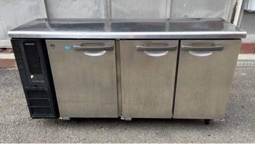 【動確済み】ホシザキ 業務用テーブル形冷凍冷蔵庫 RFT-150PTE1 1500×450×800 単相 100V 台下冷凍冷蔵庫 厨房 コールドテーブル 大阪