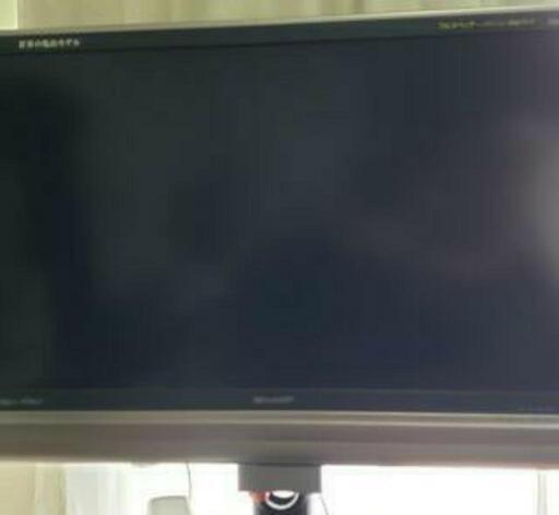 【受付終了しました】テレビ SHARP Aquos 37型   問題無く視聴できます。