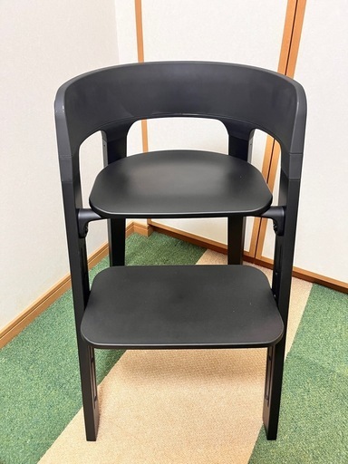 ストッケ　ベビーチェア　ハイチェア　ブラック　展示品