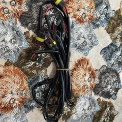 【社外マーカー、グリルガーニッシュ付】 トヨタ純正 GUN125 ハイラックス 後期 フロントグリル ラジエーターグリル 53111-0KB20 の画像