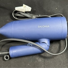 SALONIA サロニア | スピーディーイオン ドライヤー 【ネイビー】 ヘアドライヤー 大風量 速乾 軽量 マイナスイオン SL-013NVの画像