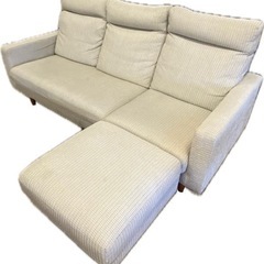 L型 カウチソファ の画像