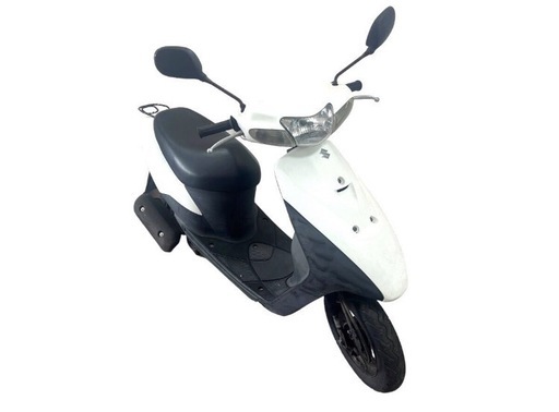 SUZUKI スズキ レッツ2 AZ50UDK6 30H CA1PR-396558 スタンダード 50cc オートバイ 車体 原付 白 現状品　不動