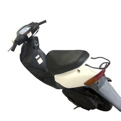 SUZUKI スズキ レッツ2 AZ50UDK6 30H CA1PR-396558 スタンダード 50cc オートバイ 車体 原付 白 現状品　不動の画像