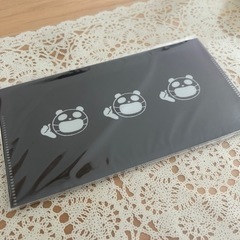 【未開封品】マスクケース　マスク付き　ブラックパンダ