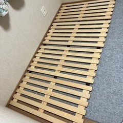 ニトリのすのこベッド4つ折りシングル