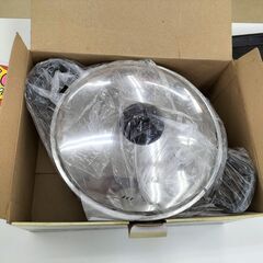 ★ジモティー割有★　谷口　ステンレスティアラ　両手鍋24cm　I...