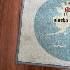 ラグ　アメリカ地図柄の画像